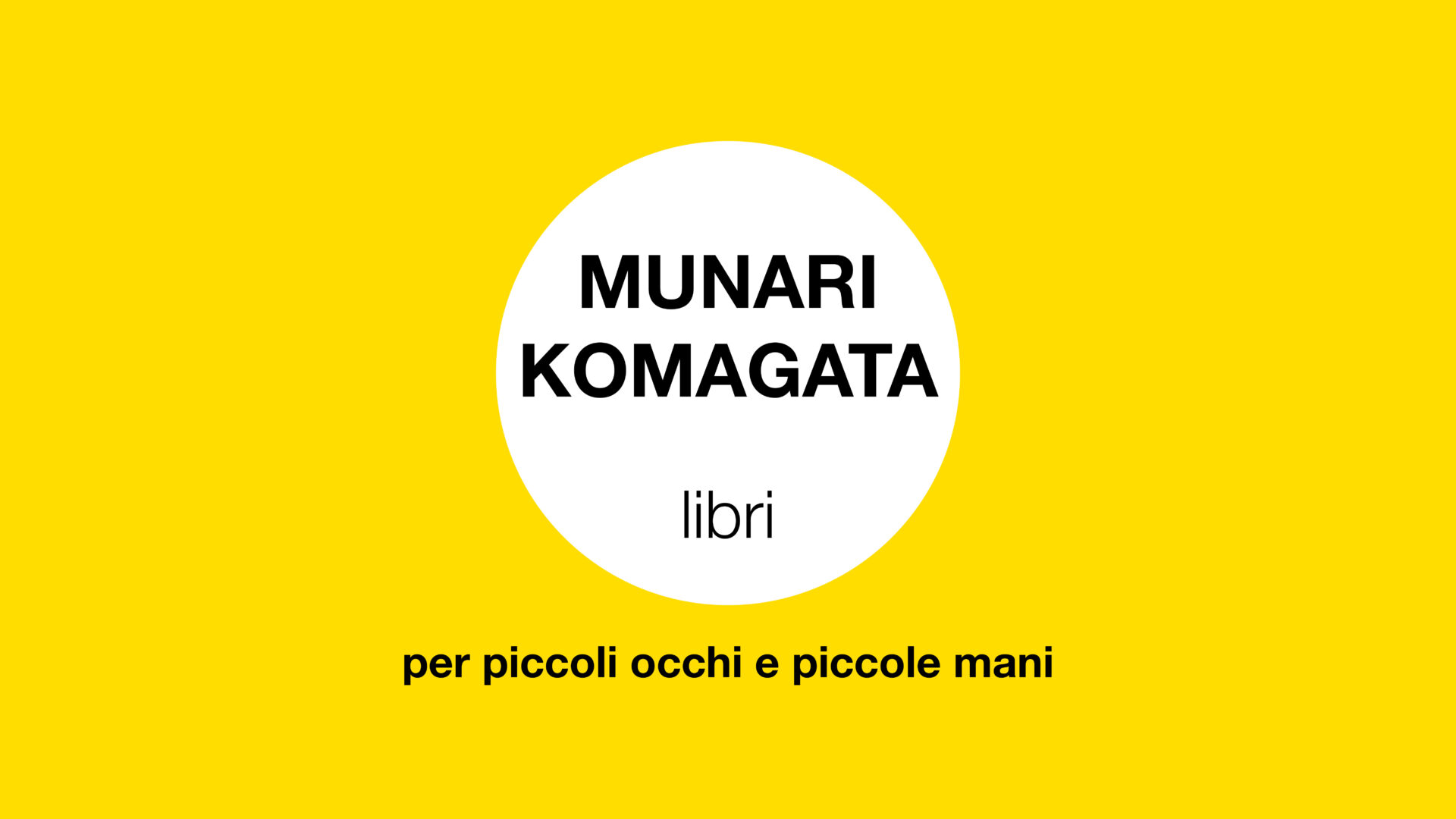 Munari - Komagata mostra